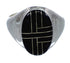 Authentic Sterling Silver And Jet Inlay Ring Size 9-3/4 VX59820